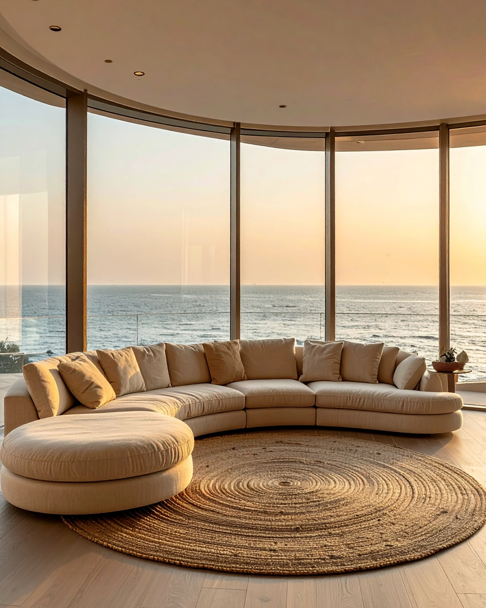 Coastal Curve Living Room