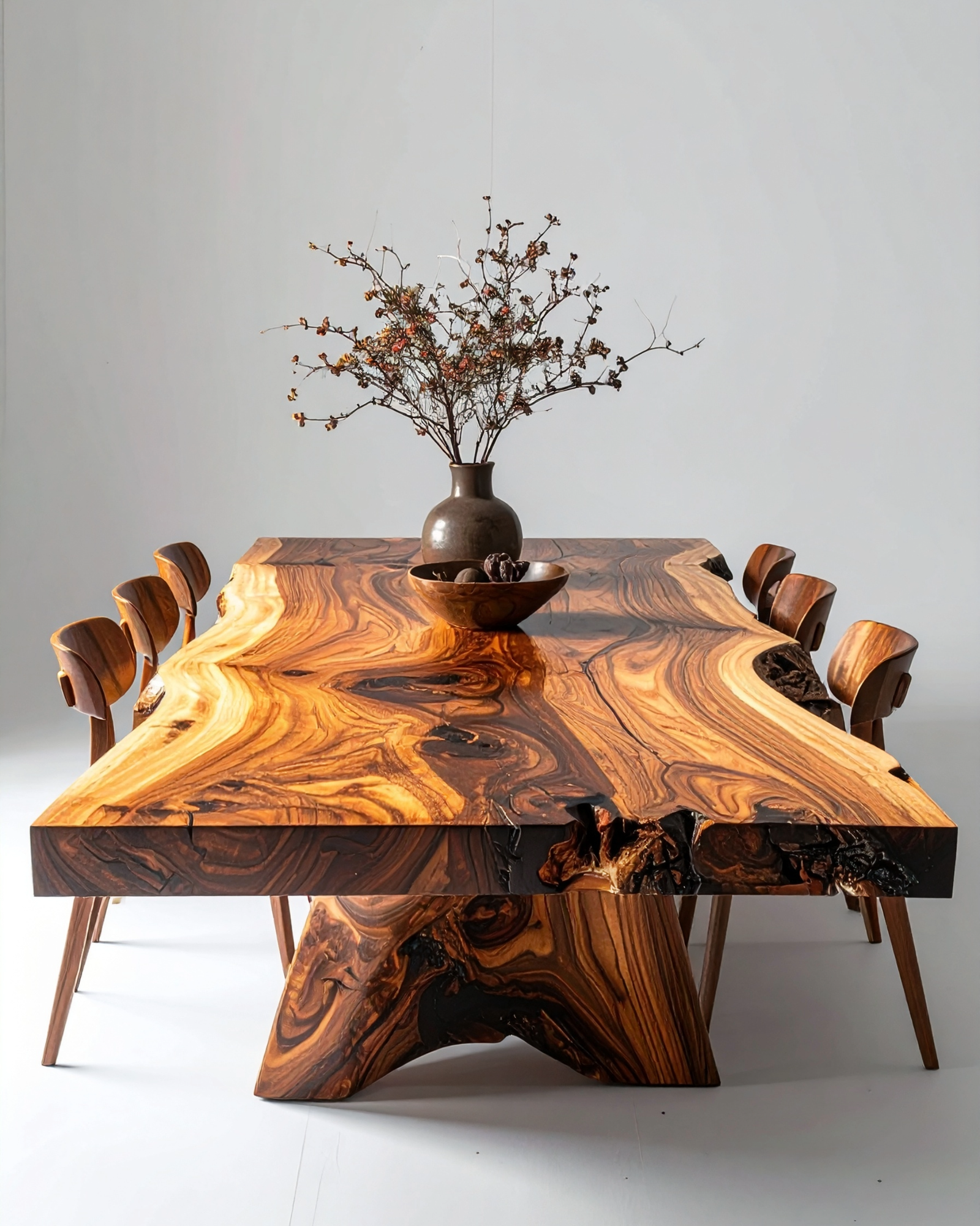 Sheesham Live-Edge Dining Table