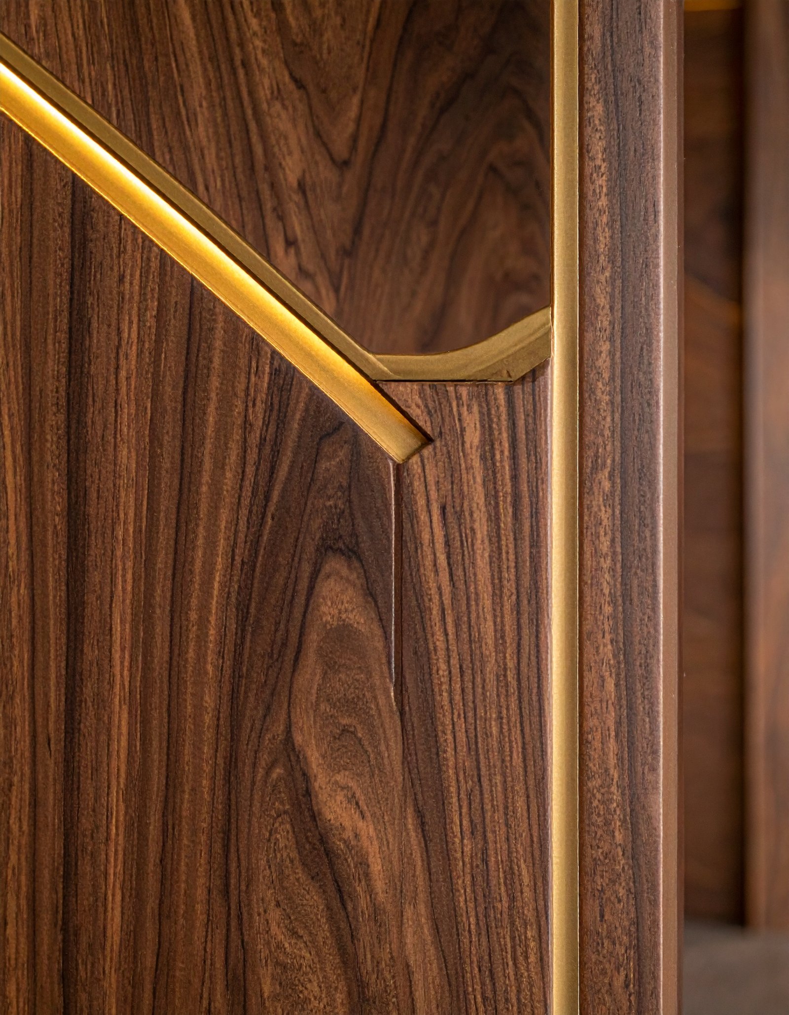 Walnut-Paneled Private Library