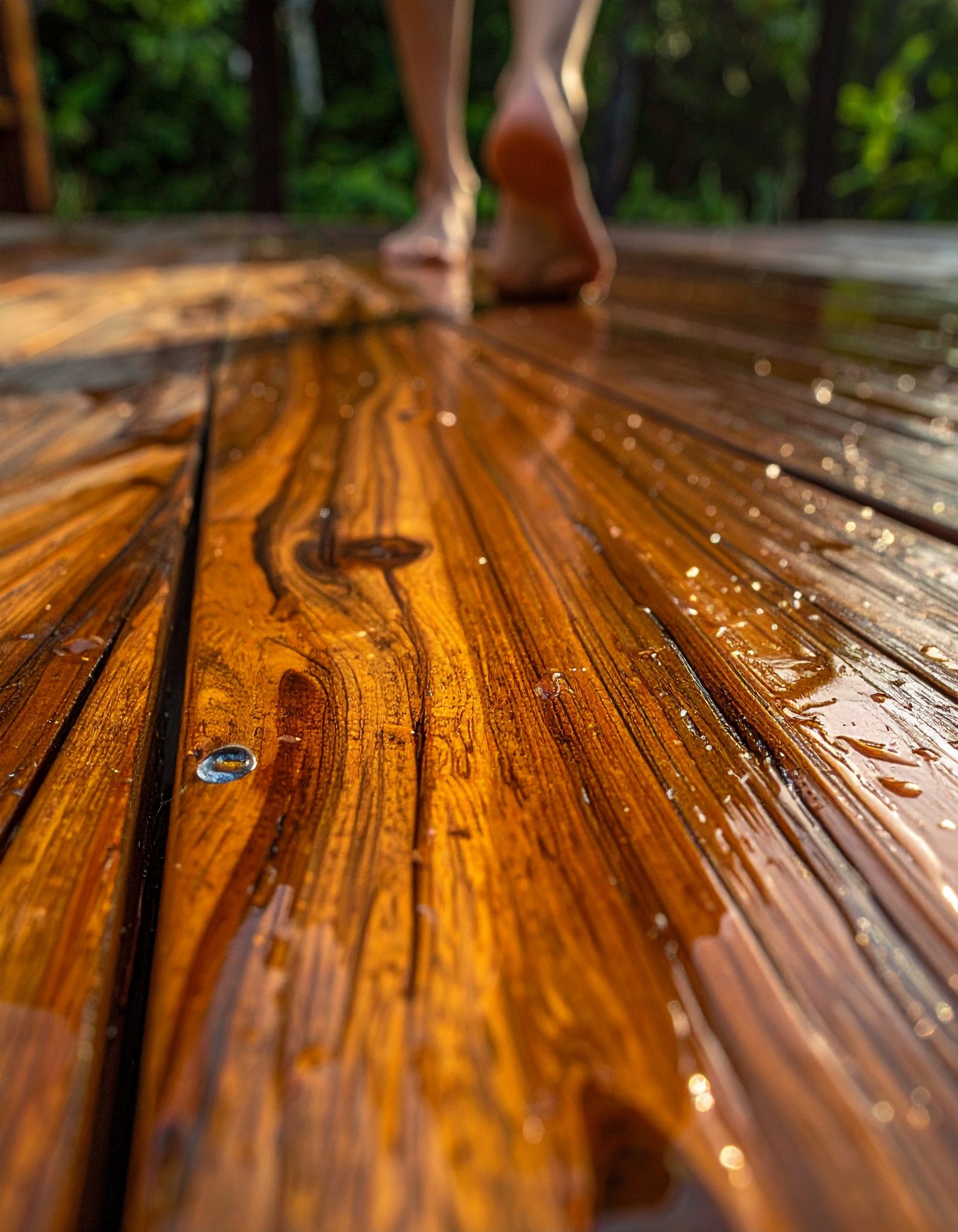 Teak Penthouse Terrace Deck