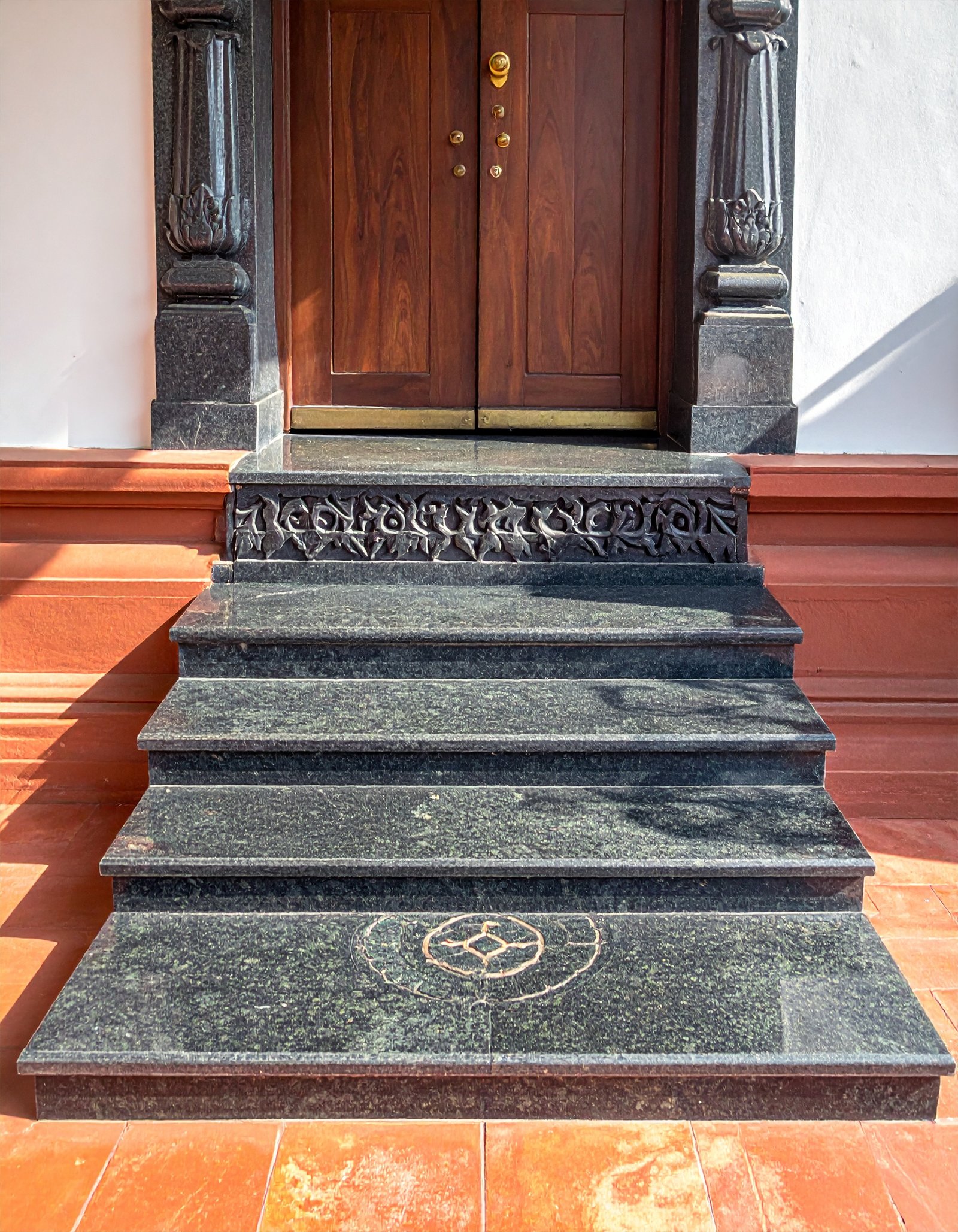 Chettinad Black Granite Villa