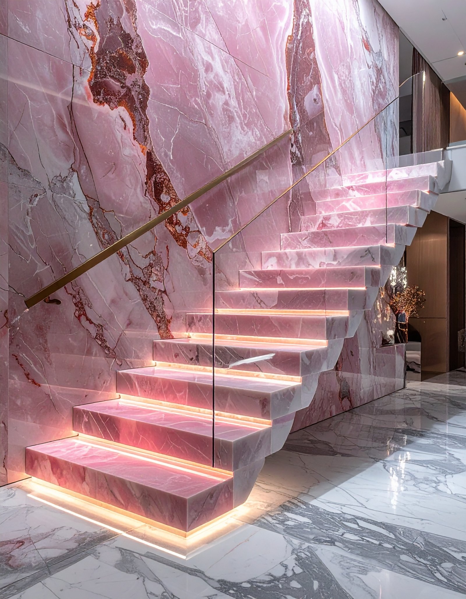 Kishangarh Pink Marble Penthouse