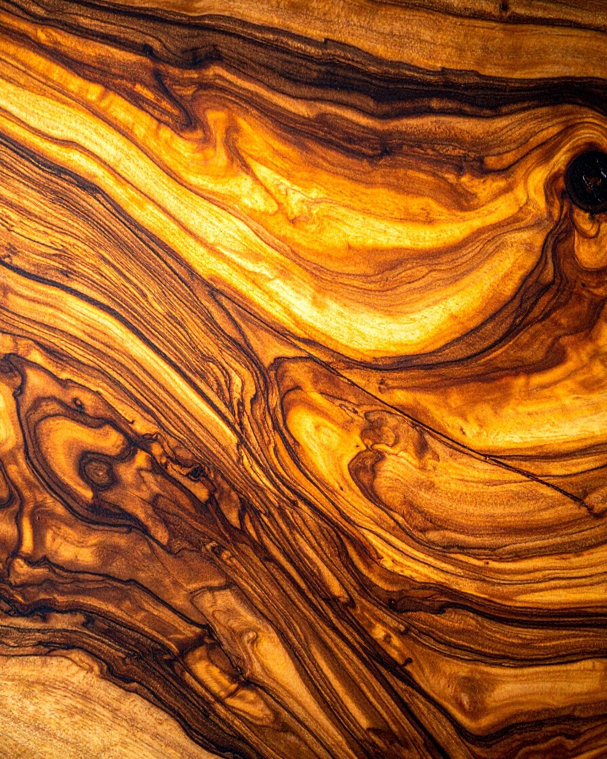 Live-Edge Butcher Block Countertop — Acacia Wood