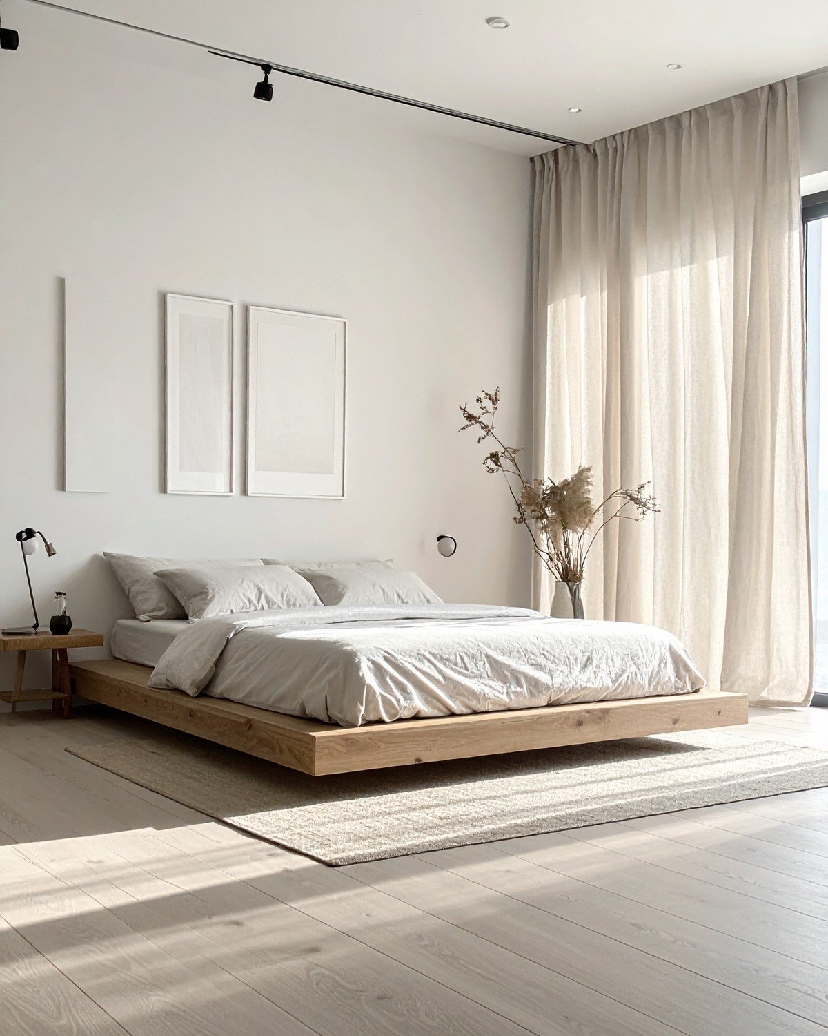 Belgian Linen Sheer Drape — Natural Ivory