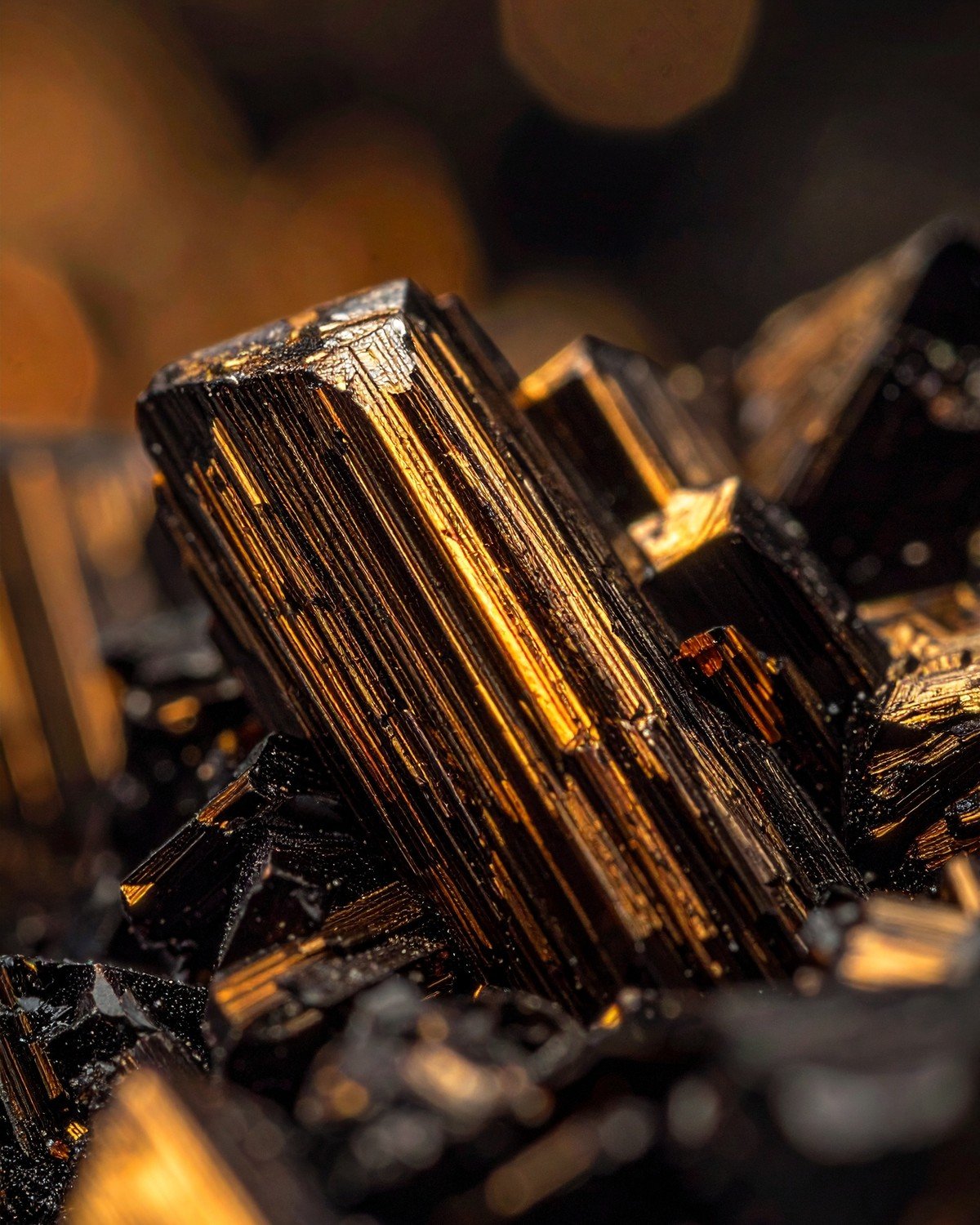 Black Galaxy Granite Countertop — Gold Fleck
