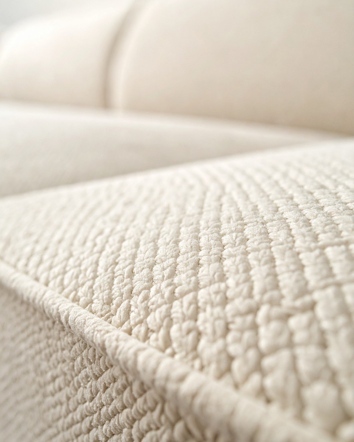 Modular Cloud Sectional — Ivory Bouclé